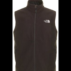 North Face zip up windfall vest